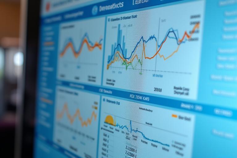 Interaktyvi prognozavimo valdymo lenta, rodanti energijos poreikio, gamybos ir kainų prognozes grafikuose.
