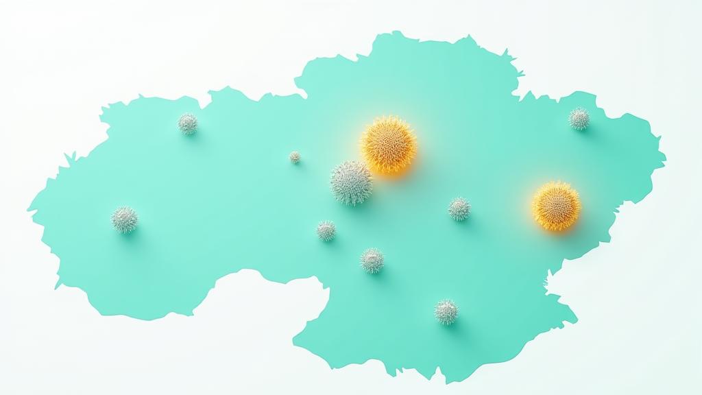 Interaktyvus Lietuvos žemėlapis su pažymėtais tinkamais vandens telkiniais plūduriuojančioms elektrinėms, apšviestomis potencialiomis vietomis.
